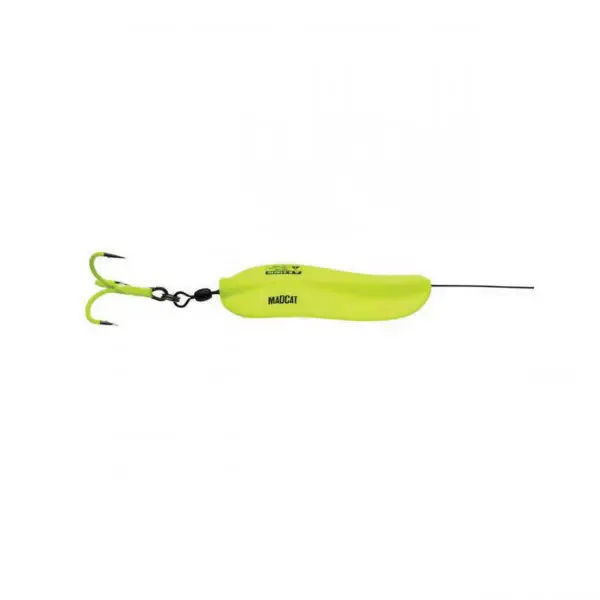 Preț redus Madcat A-Static Rattlin Inline Spoons 125gr Fluo Yellow UV