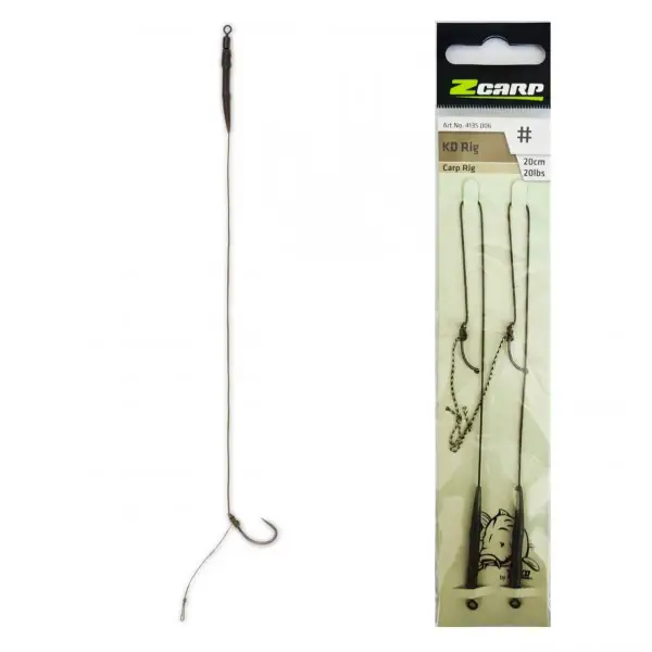 Rig Crap Zebco No.2 Z-Carp KD Rig Preferatul clienților