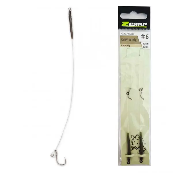 Rig Crap Zebco No.4 Z-Carp Stiff-D Rig Promoție