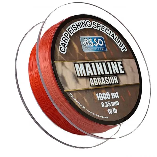 Nu rata Fir Asso Mainline Abrasion 0.40mm 9.07kg 1000m Red