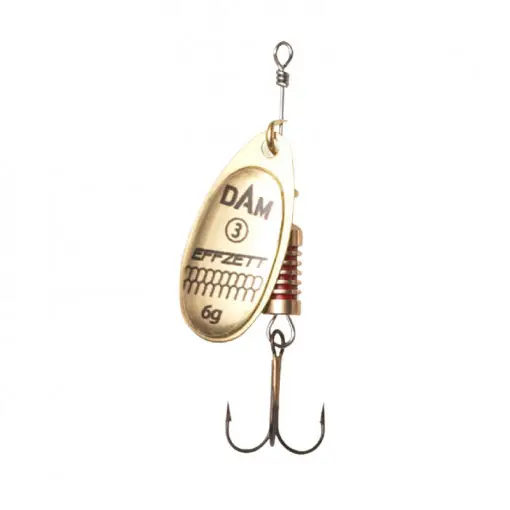 Lingurita Rotativa Dam Effzett Standard, Nr.3, 6g, Gold Popular