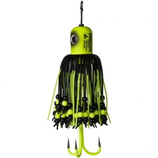 Promoție Clonk Teaser Madcat A-Static, Nr.3/0, 16cm, 250g, Yellow Fluo UV