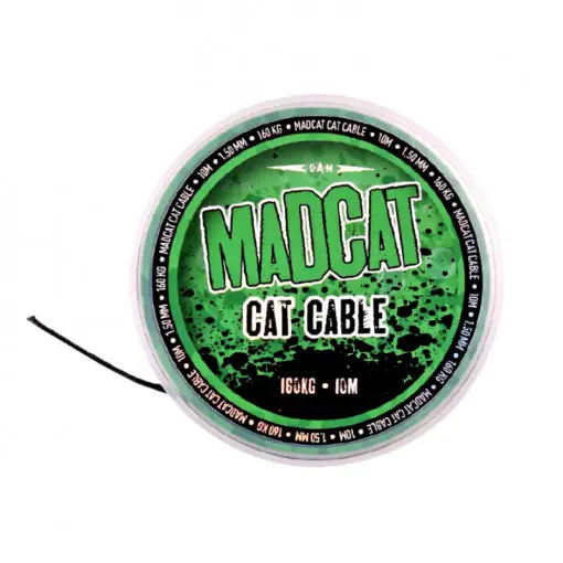 Cel mai vândut Fir inaintas Madcat, 1.35mm, 160kg, 10m, Black