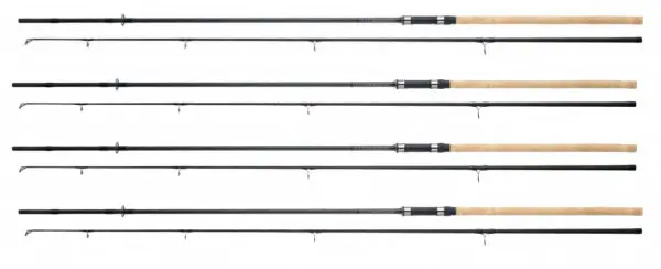 Plată securizată Kit 4 Lansete Prowess Scorpium Cork 3.60m 2tr 3.50Lbs