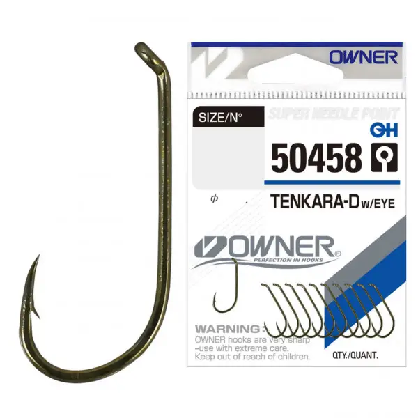 Premium Carlig Owner 50458 No.14 Tenkara Down w/Eye