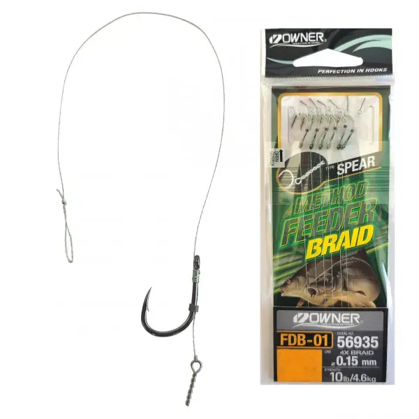 Rig Feeder Owner 56935 No.12 0.12 FDB-01 Spear Braided Preț promoțional