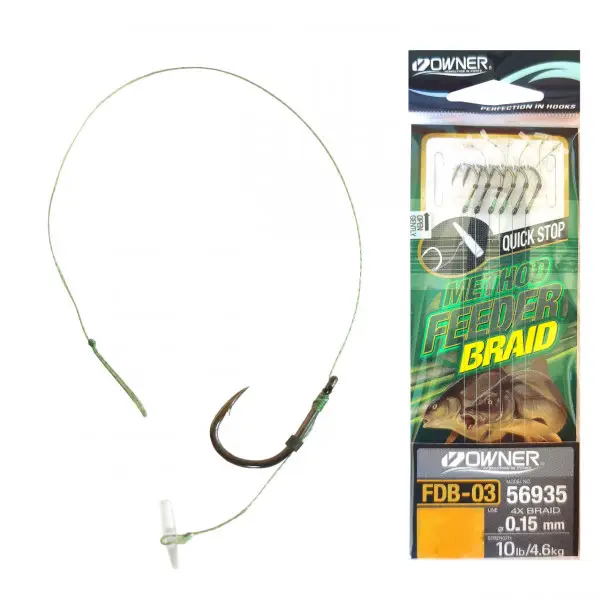 Rig Feeder Owner 56935 No.12 0.12 FDB-03 Quick Stop Braided Nu rata