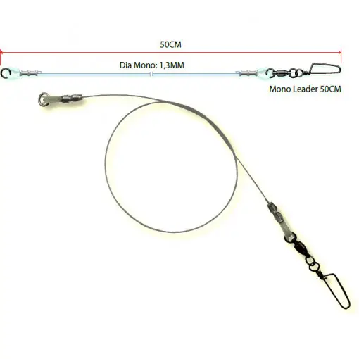 Super ofertă Struna MAdcat Mono, 50cm, 36kg