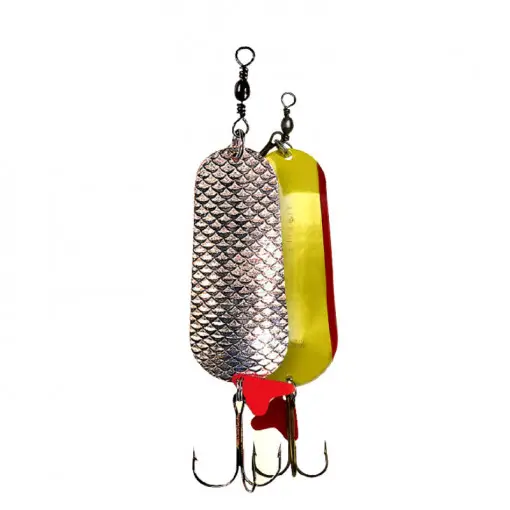 Plată sigură Lingurita Oscilanta Dam Scales, 5.5cm, 22g, Silver-Gold