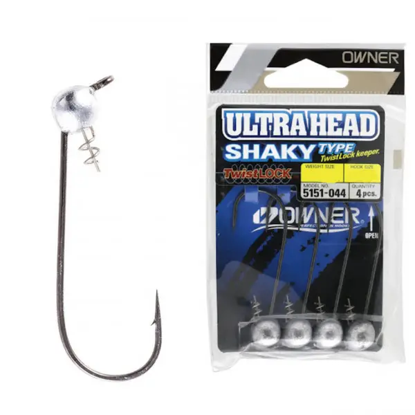 Livrare expres Jig Lestat Owner 5151 No.4/0 3/32Oz Ultra Head Shanky Type