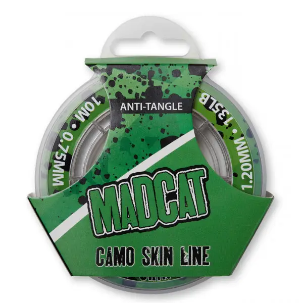 Retur gratuit Fir Madcat Camasuit Camo Skin Line 0.75mm-1.20mm 61.20kg 10m Brown Camo