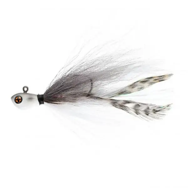 Reducere extra Streamer Sakura R Jig Bucktail 14gr NT Natural Shiner
