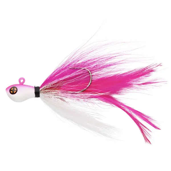 Noutate Streamer Sakura R Jig Bucktail 14gr Pink Shad