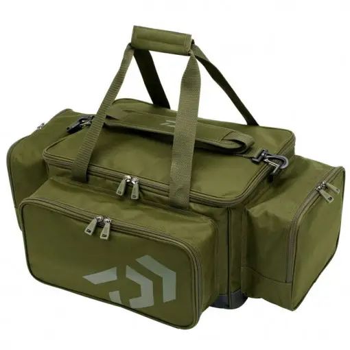 Geanta Daiwa Black Widow Carp Carryall, 62x40x24cm Cel mai vândut