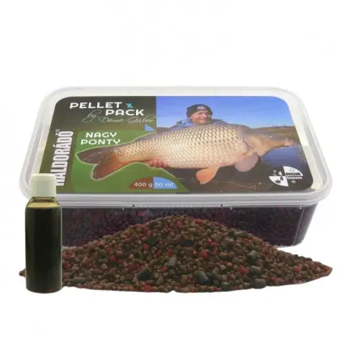 Promoție Pelete Haldorado Pellet Pack By Dome Gabor - Crap Mare 400g