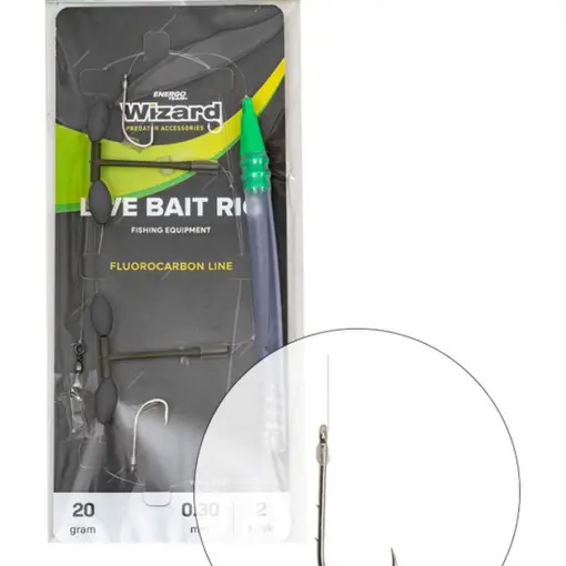 Monturi Energo Team Wizard Live Bait Rig Light Ofertă de sezon