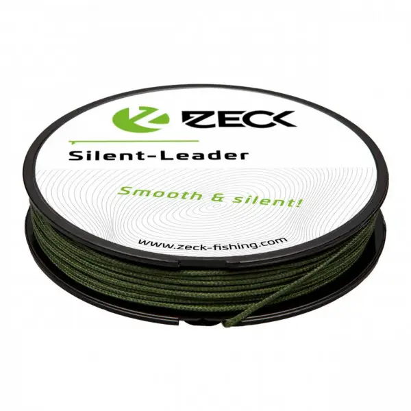Fir Textil Inaintas Zeck Silent Leader 1.3mm 117kg 20m Verde Reducere