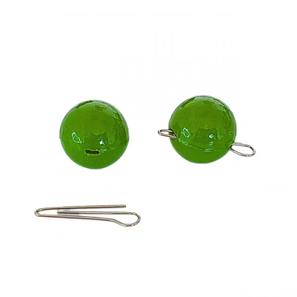 Bestseller Plumbi Cheburashka Konger Fluo Green 6gr cu Agrafa Detasabila 5buc