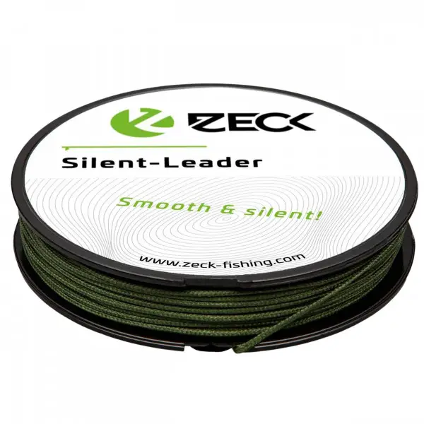 Expediere rapidă Fir Textil Inaintas Zeck Silent Leader 0.9mm 68kg 20m Verde