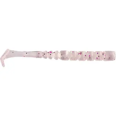 Livrare gratuită Shad Mustad AJI Paddle Tail, 5cm, Clear Purple Glitter, 12buc/plic