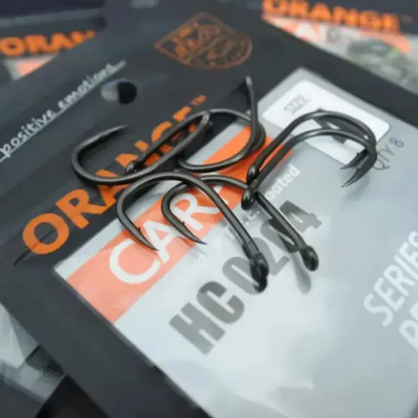 Retur gratuit Carlig Orange no.6 Carp PTFE Coated Series Premium 2 8buc