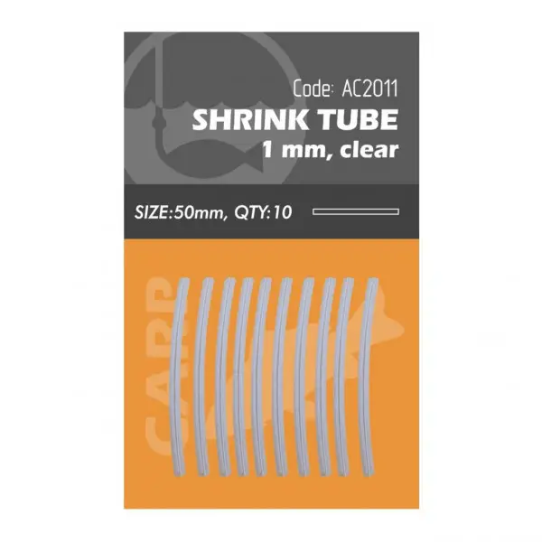 Ofertă specială Tub Termoretractabil Orange Shrink Tube Transparent 2mm 5cm 10buc