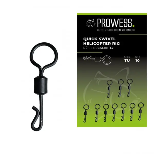 Agrafa Rapida Vartej Prowess Helicoper Quick Swivel 10buc Cel mai vândut