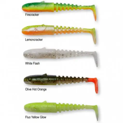 Shad Savage Gear Gobster, 7.5cm, 5g, Dark Water Mix, 5buc/plic Expediere rapidă