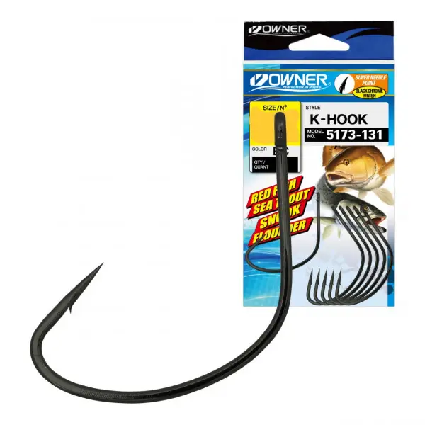 Preferatul clienților Carlig Owner 5173 No.4/0 K-Hook