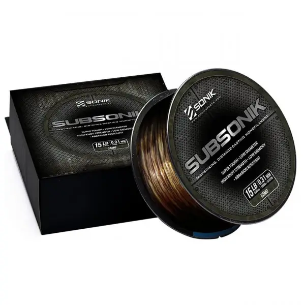 Livrare gratuită Fir Monofilament Sonik Subsonik 1200m Camou