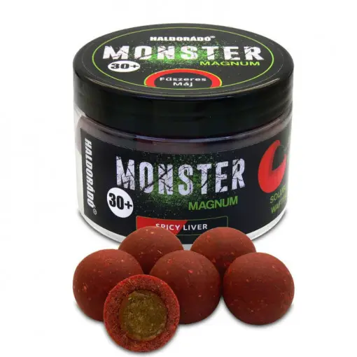 Boilies Haldorado Monster Magnum 30+, 25mm, 80g/borcan Cumpărături sigure
