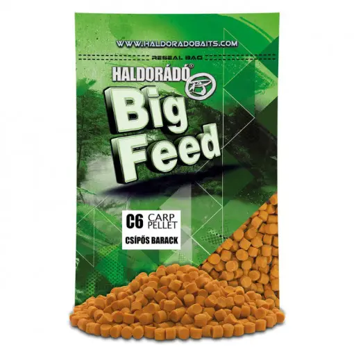 Pelete Haldorado Big Feed C6, 6mm, 700g Ofertă limitată