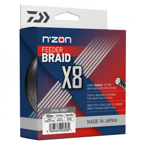 Fir Daiwa NZON 8XBraid Steel Gray Reduceri