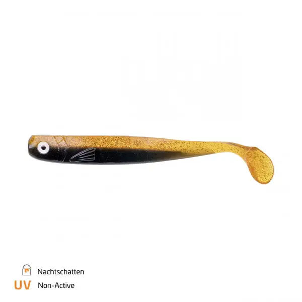 Calitate înaltă Shad Zeck ZANDER Gummi 16cm Nachtschatten 2buc