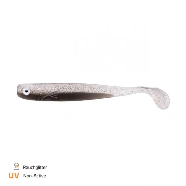 Shad Zeck ZANDER Gummi 16cm Rauchglitter 2buc Discount