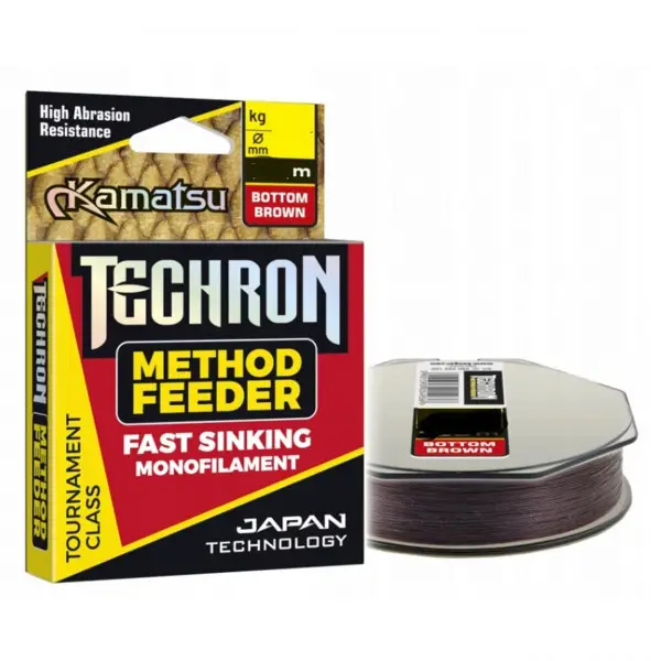 Fir Monofilament Kamatsu Techron 300m Method Feeder Fast Sinking Promoție