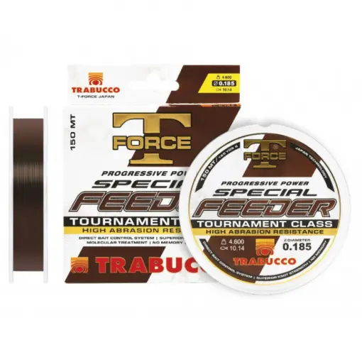 Bestseller Fir Monofilament Trabucco T-Force Special Feeder, Brown, 300m