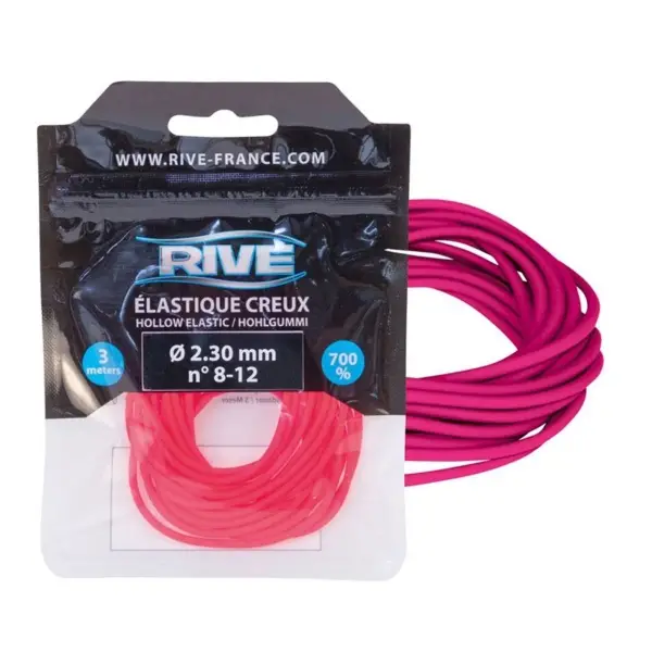 Livrare rapidă Elastic Rive Creux - 3.00mm x 3m Roz