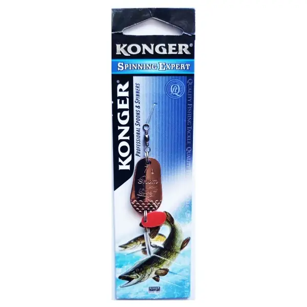 Plată sigură Lingura Oscilanta Konger Gnom No.0 7gr Cooper