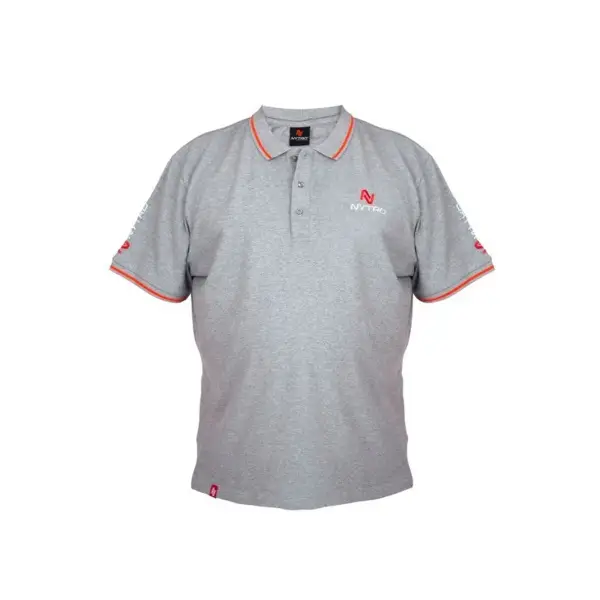 Expediere rapidă Tricou Polo Nytro Light Marl Grey Shirt