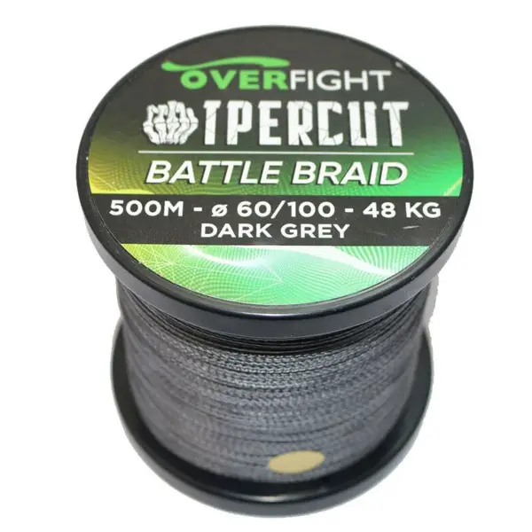 Fir Multifilament 4X Overfight Ipercut Battle 500m Gri Popular