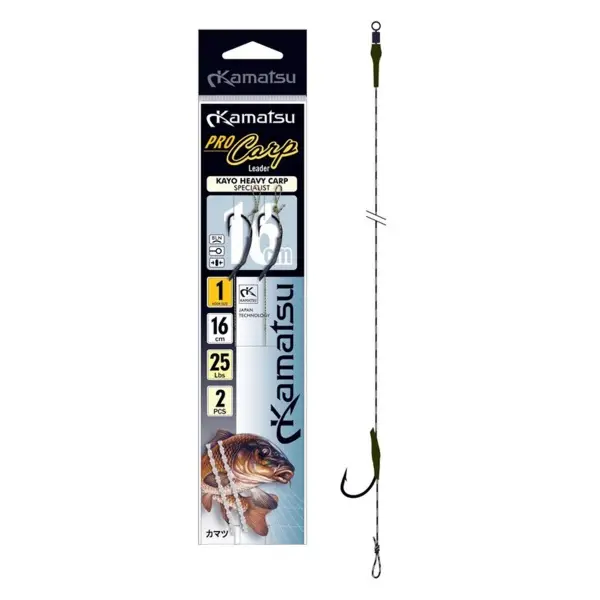 Rig Crap Kamatsu Pro Carp Kayo Heavy Carp Specialist 2buc/plic Preț mic