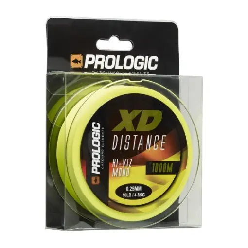 Fir Monofilament Prologic XD Distance Hi-Viz, 1000m Retur ușor