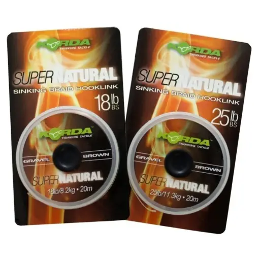 Retur ușor Fir Textil Korda Supernatural Soft, Gravel Brown, 20m