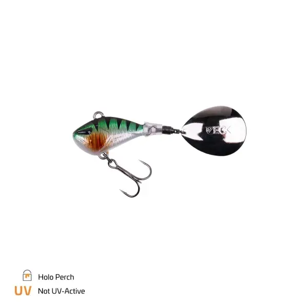 Ofertă specială Spinnertail Zeck Rogue Runner 15gr Holo Perch