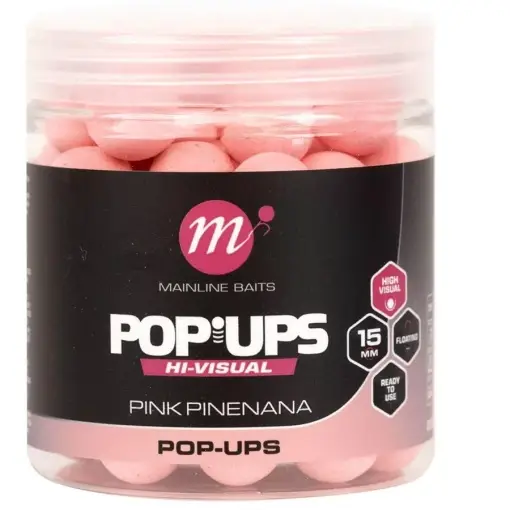 Lichidare de stoc Pop Up Mainline Fluo, 15mm, 250ml