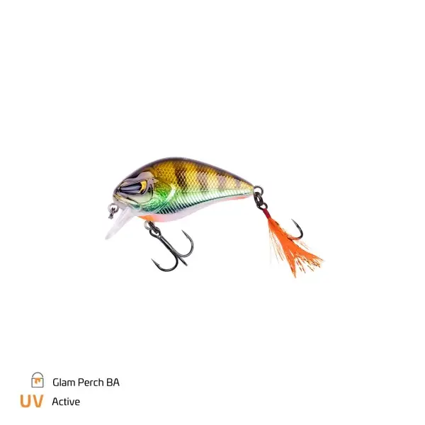 Promoție Vobler Zeck Danny 4.5cm 5.5gr Glam Perch BA
