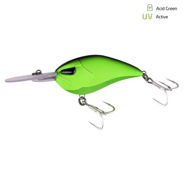 Mai ieftin Vobler Zeck Cat Crank 7.5cm 31gr Acid Green