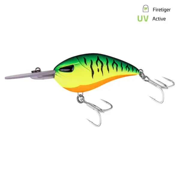 Vobler Zeck Cat Crank 7.5cm 31gr Firetiger Cel mai bun preț