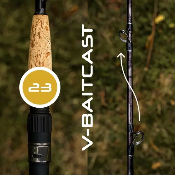 Noutate Lanseta Vagner Magic V-Baitcast 23 1.95m 100-400gr